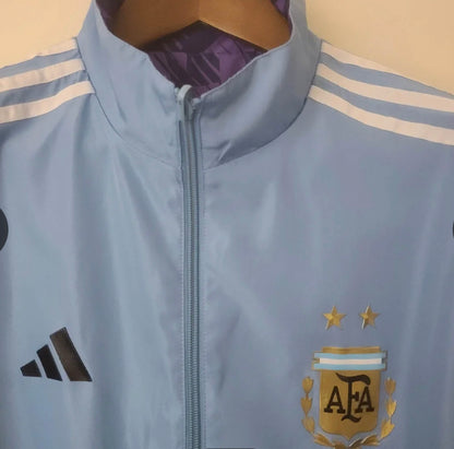 2022 World Cup Argentina Reversible Windbreaker blue/purple