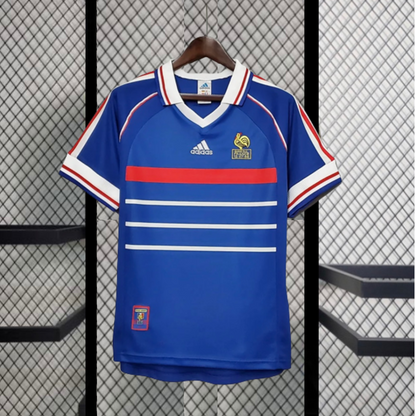 1998 France National Team Retro Home Kit